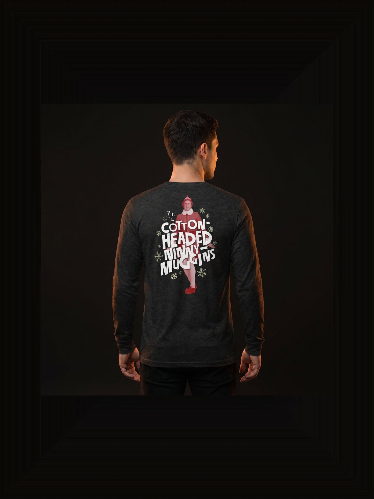 Elf in Concert - Unisex Long Sleeve Tee (Ninny-Muggins!)