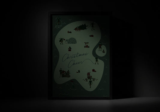 Elf in Concert - Glow in the Dark Poster 11"x17"