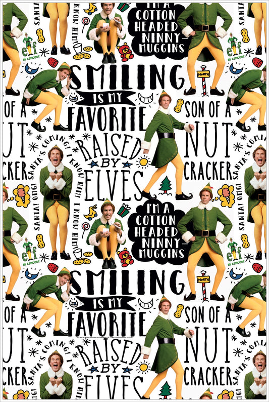 Elf in Concert Wrapping Paper Kit
