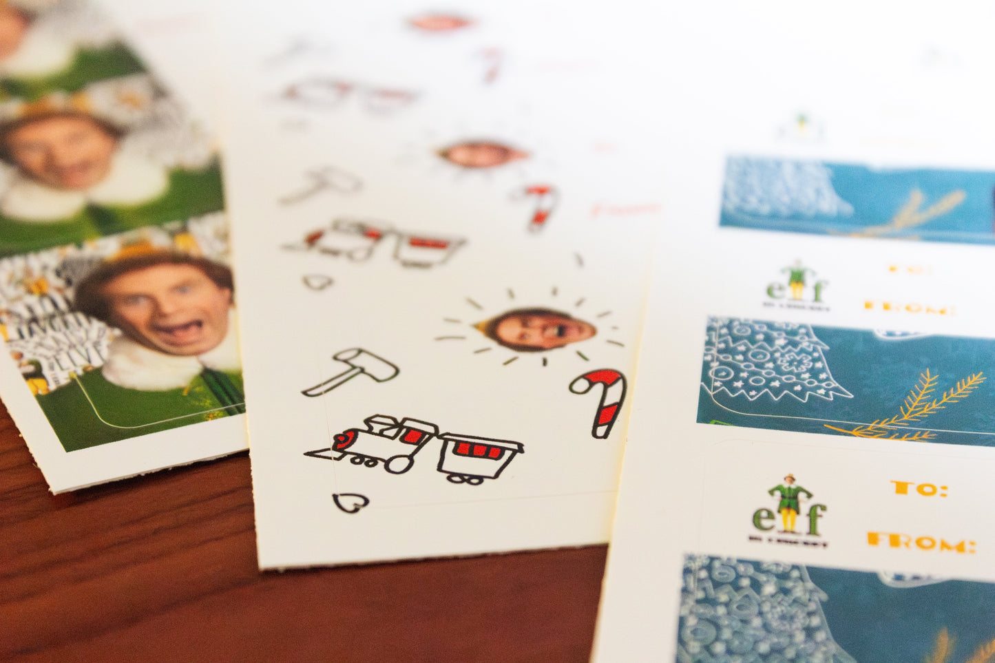 Elf in Concert Wrapping Paper Kit