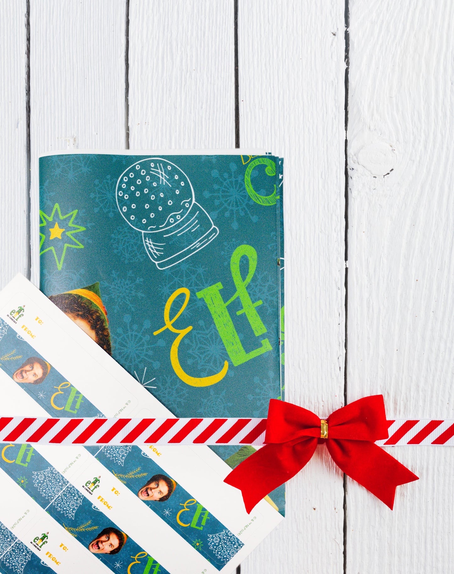 Elf in Concert Wrapping Paper Kit
