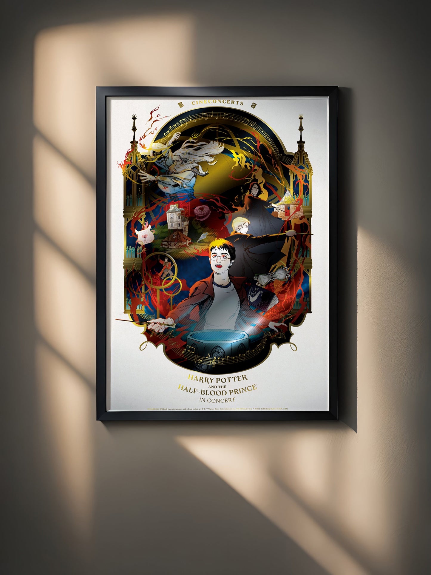 Harry Potter and the Half-Blood Prince™ in Concert Foil Poster