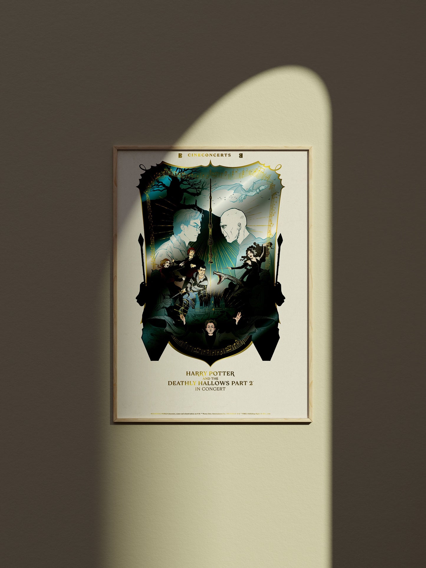 Limited Edition Harry Potter™ Film Concert Series Foil Posters (Complete Collectors Set)