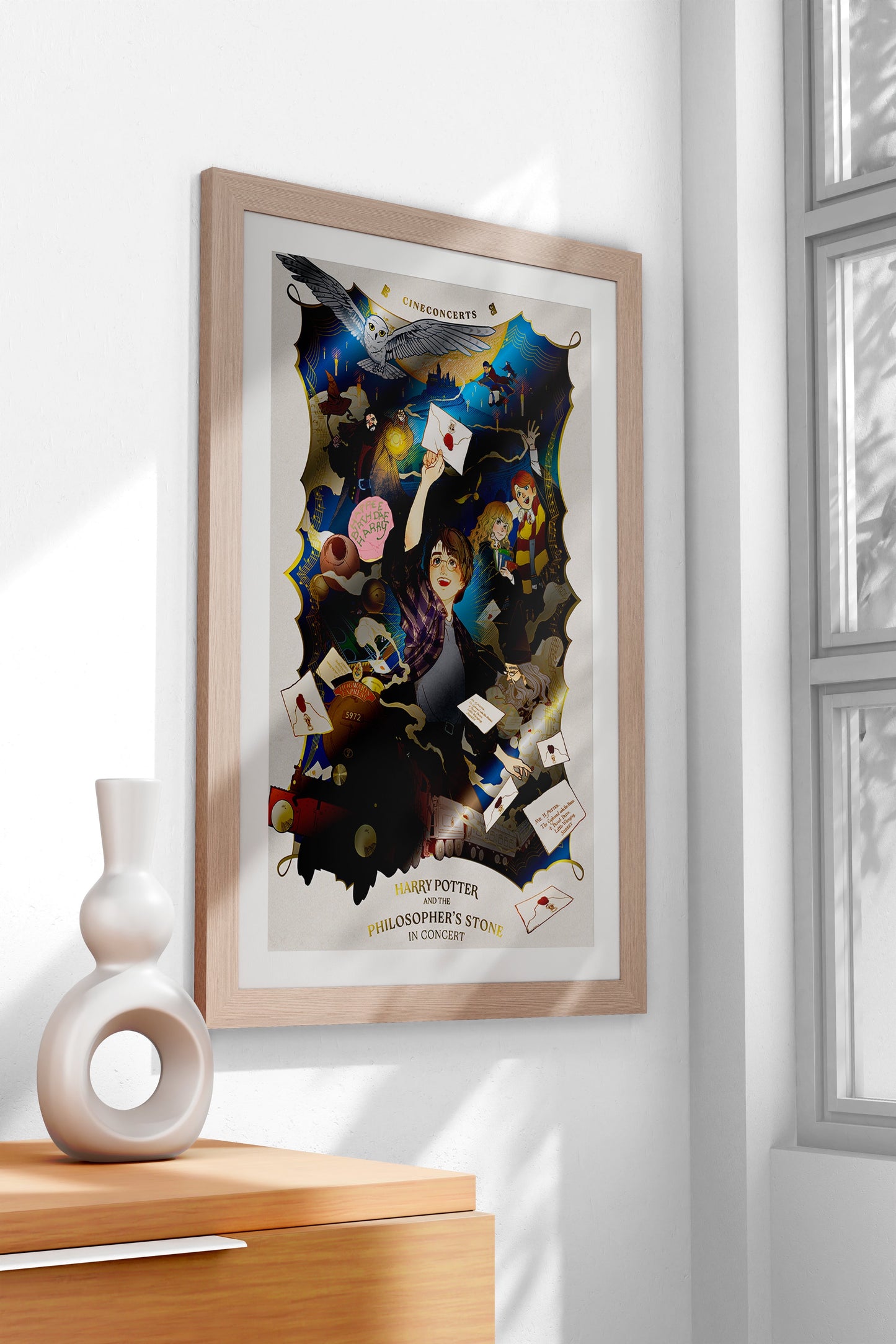 Harry Potter and the Philosopher's Stone™ in Concert Foil Poster