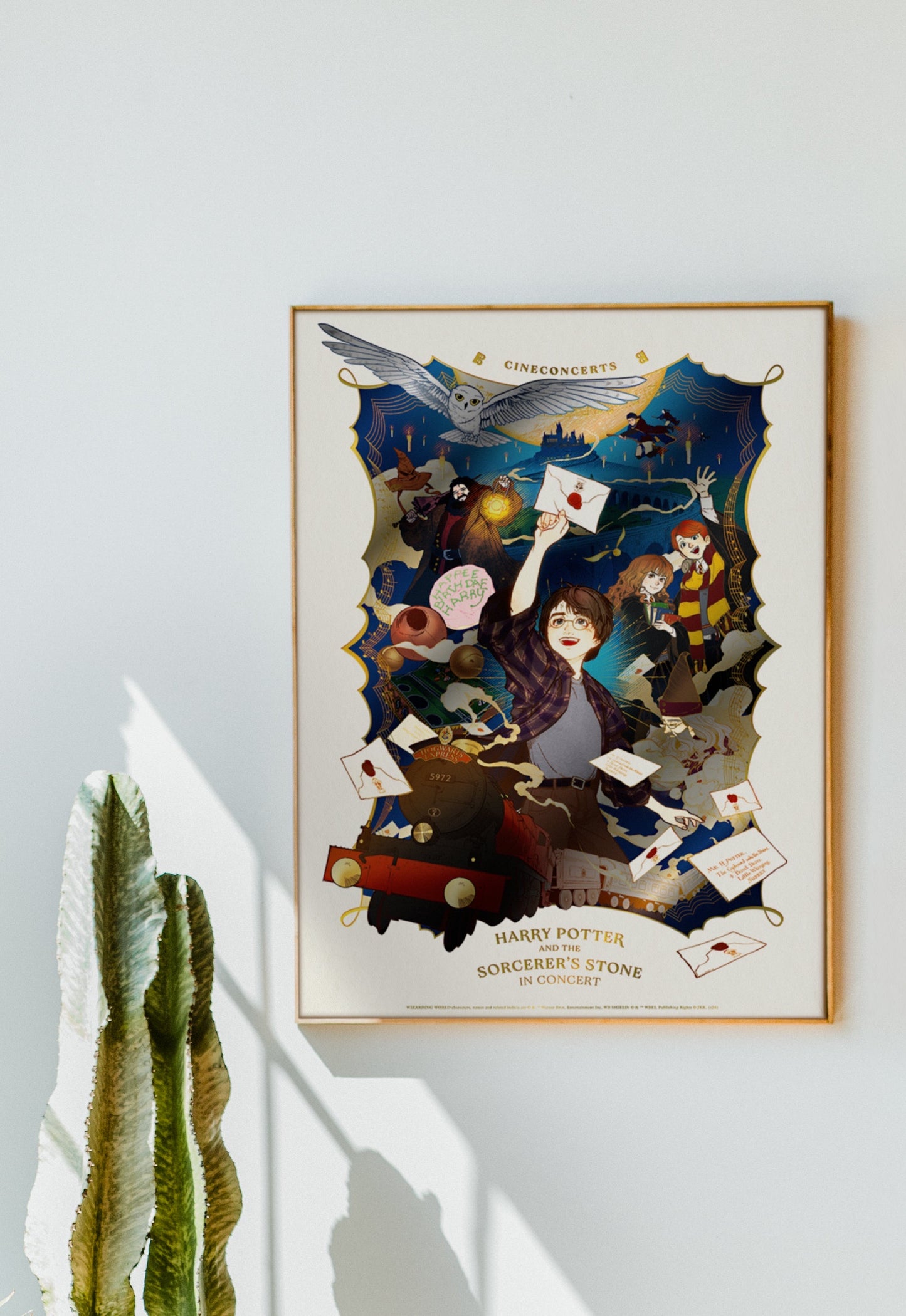 Limited Edition Harry Potter™ Film Concert Series Foil Posters (Complete Collectors Set)