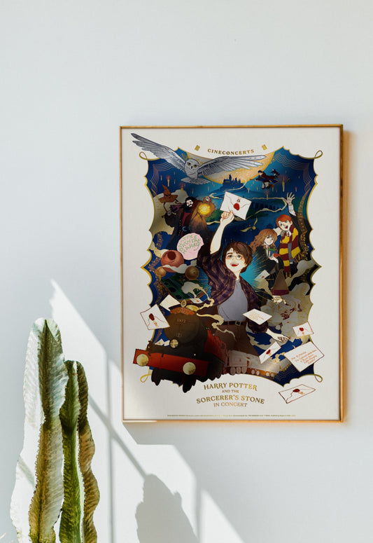 Limited Edition Harry Potter™ Film Concert Series Foil Posters (Complete Collectors Set)