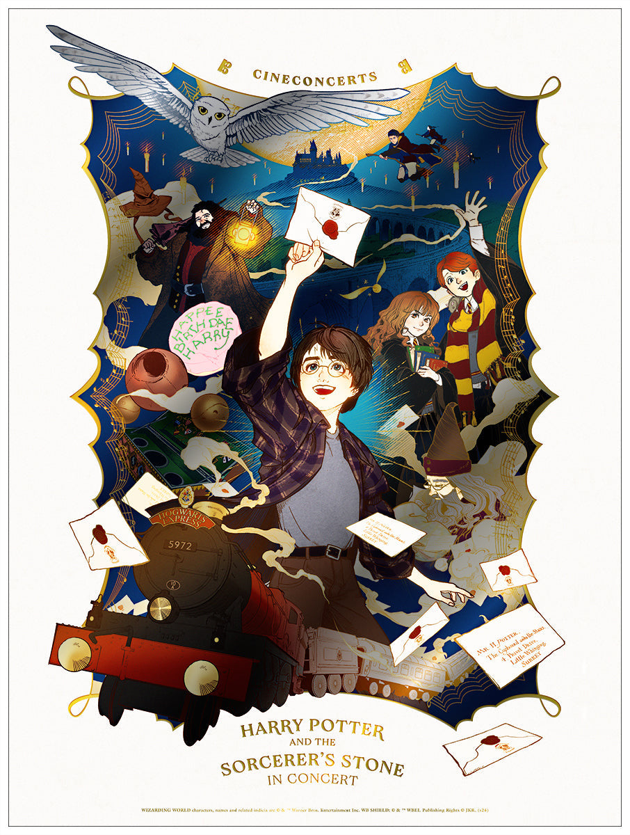 Limited Edition Harry Potter and the Sorcerer's Stone™ in Concert Foil Poster