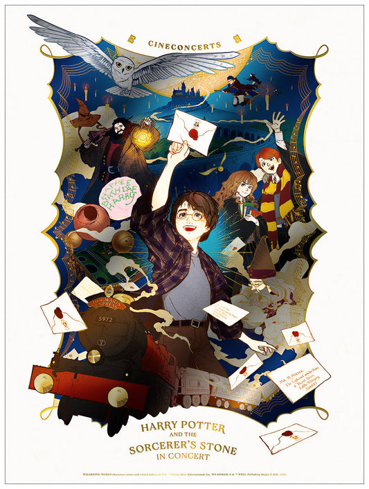 Limited Edition Harry Potter and the Sorcerer's Stone™ in Concert Foil Poster