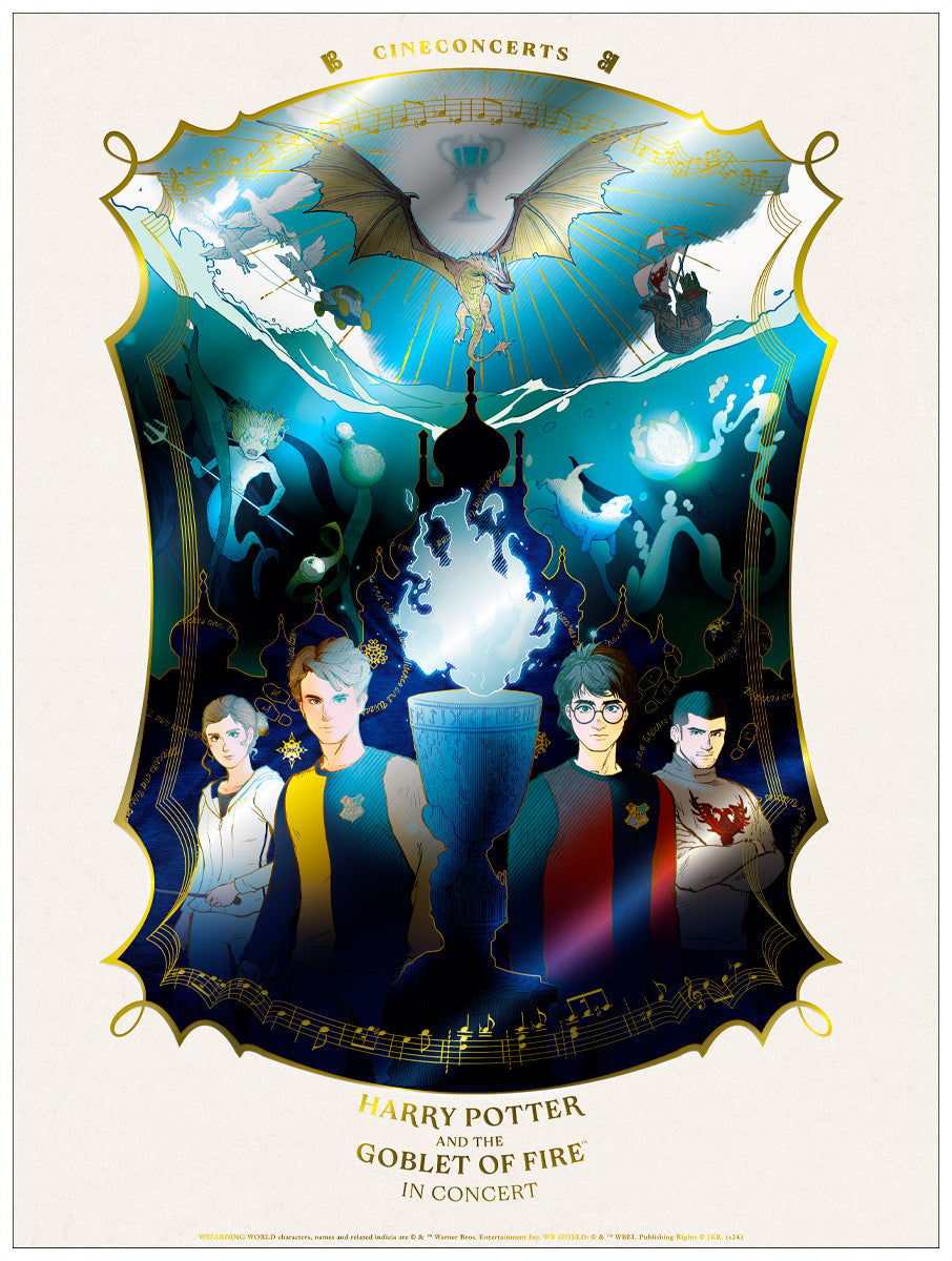 Harry Potter and the Goblet of Fire™ in Concert Foil Poster