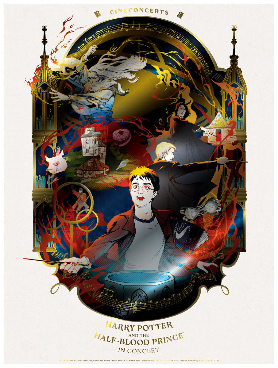 Harry Potter and the Half-Blood Prince™ in Concert Foil Poster