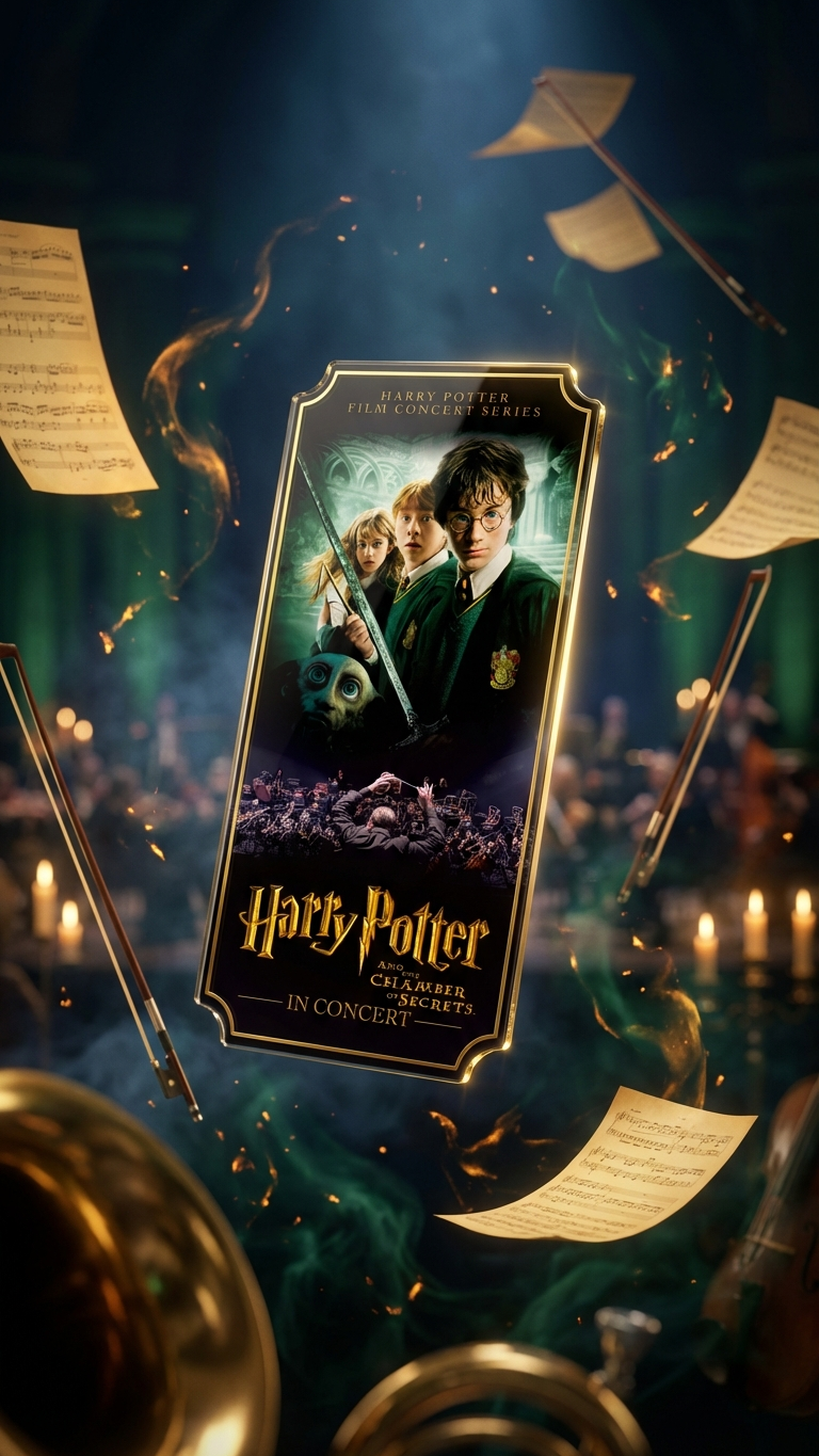 Harry Potter and the Chamber of Secrets™ in Concert Souvenir Ticket
