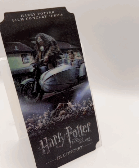 Harry Potter and the Deathly Hallows™ Part 1 in Concert Souvenir Ticket