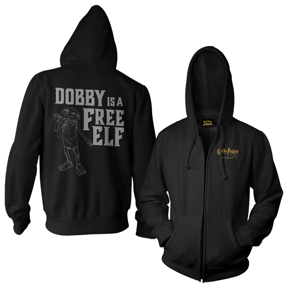 "Dobby is a free elf" Zip Hoodie (from Harry Potter and the Chamber of Secrets™ in Concert)