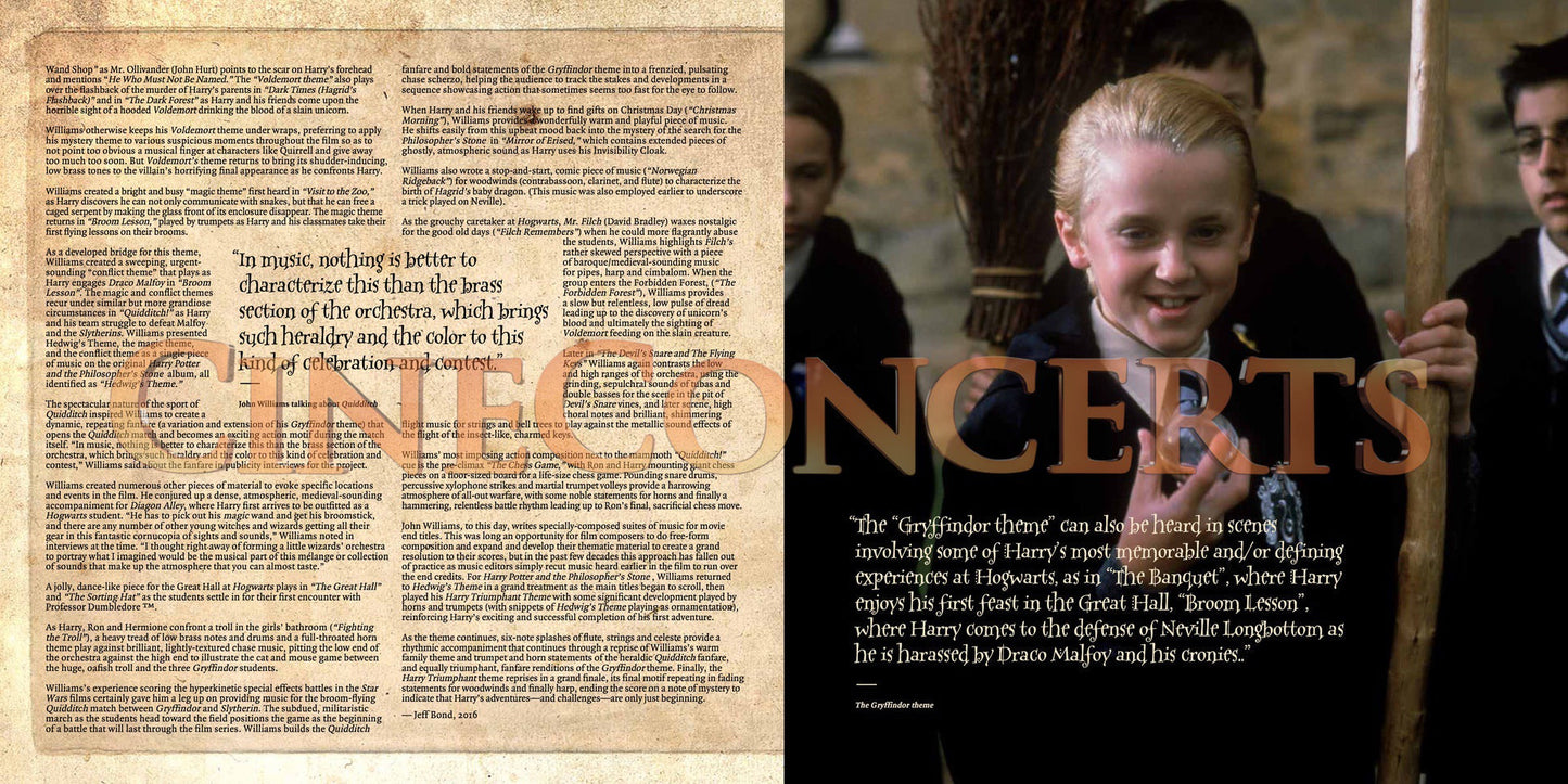 Harry Potter and the Sorcerer's Stone™ In Concert Souvenir Program