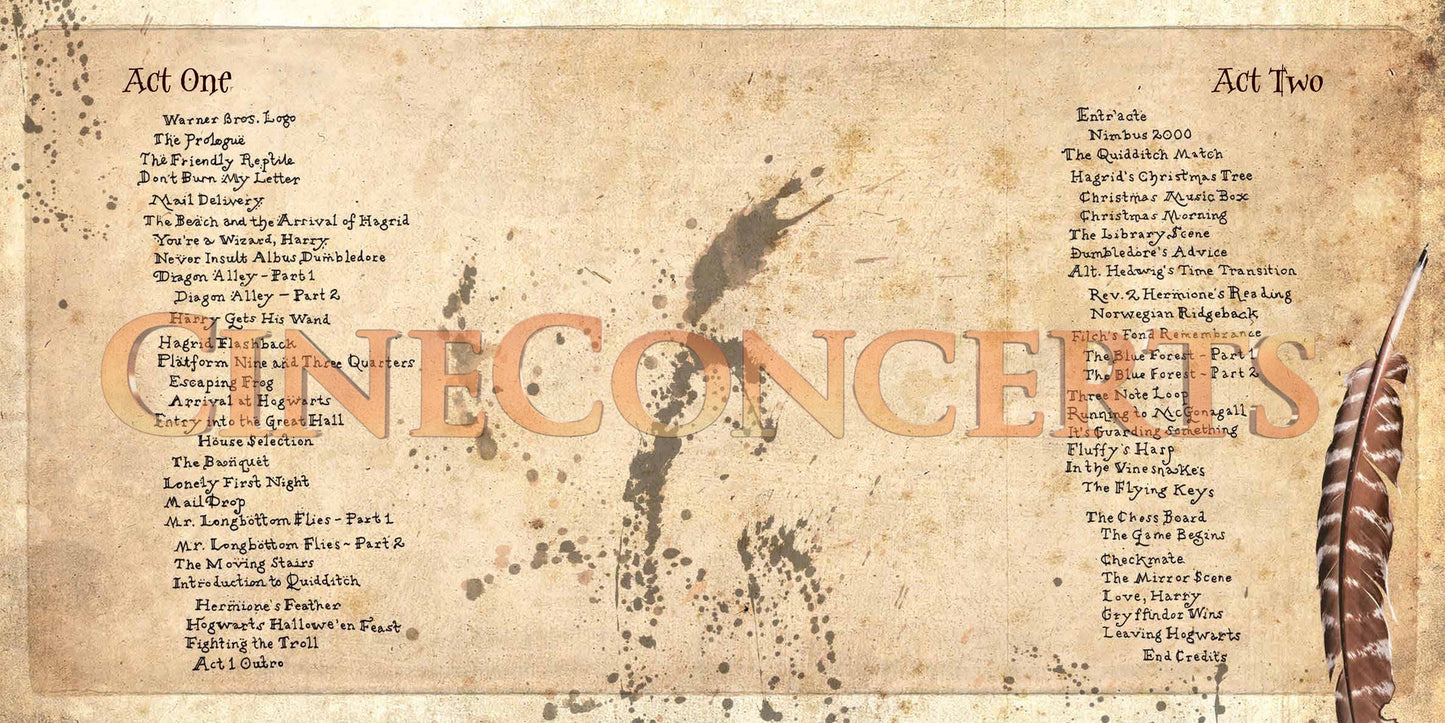 Harry Potter and the Sorcerer's Stone™ In Concert Souvenir Program