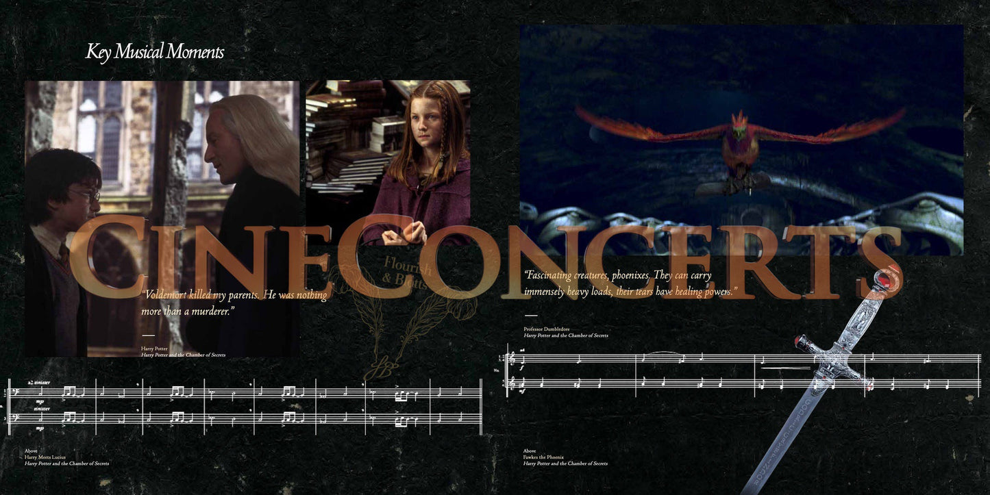 Harry Potter and the Chamber of Secrets™ in Concert Souvenir Program