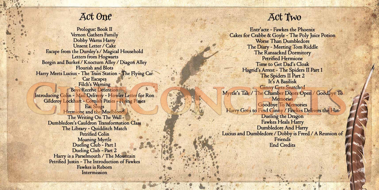 Harry Potter and the Chamber of Secrets™ in Concert Souvenir Program