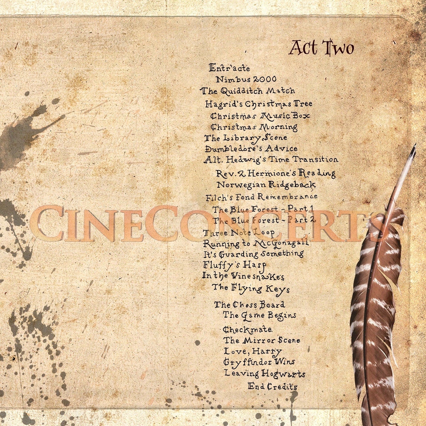 Harry Potter und der Stein der Weisen in Concert Souvenir Program