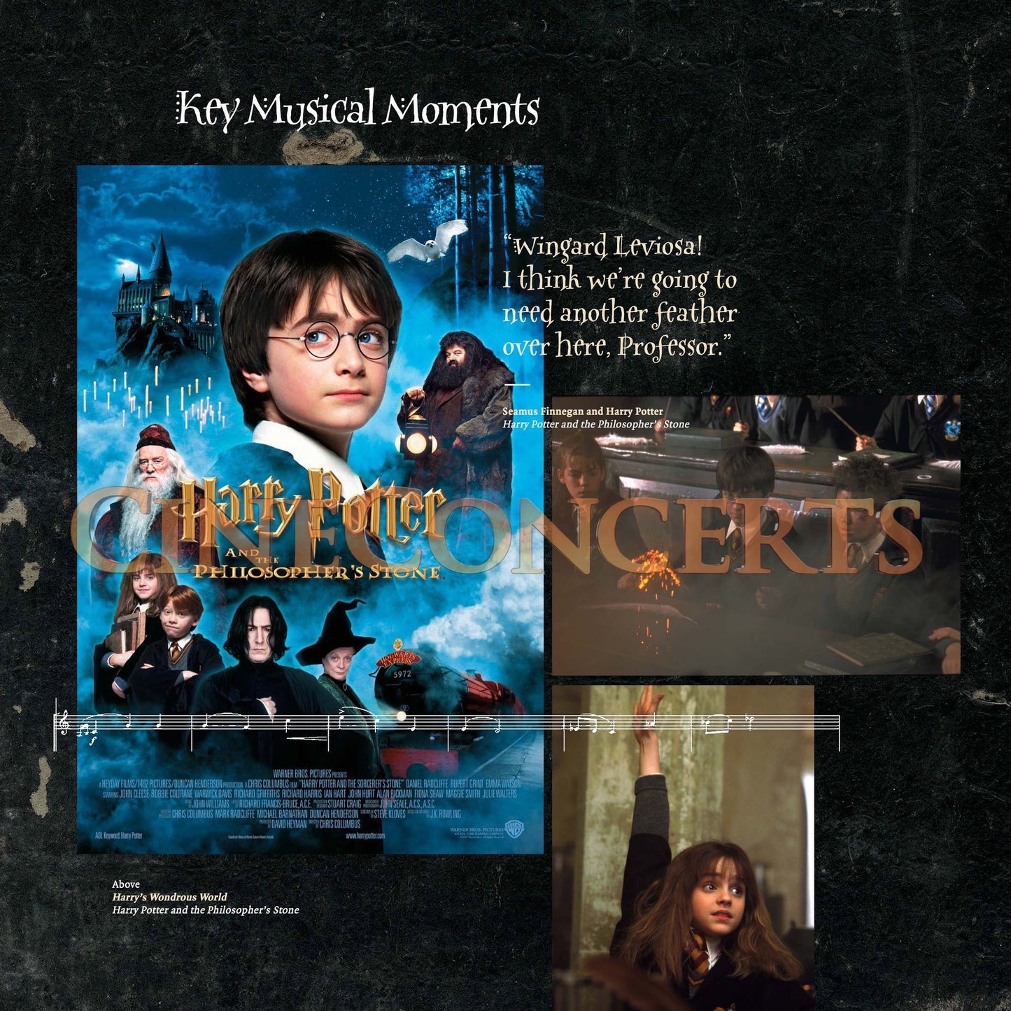 Harry Potter und der Stein der Weisen in Concert Souvenir Program