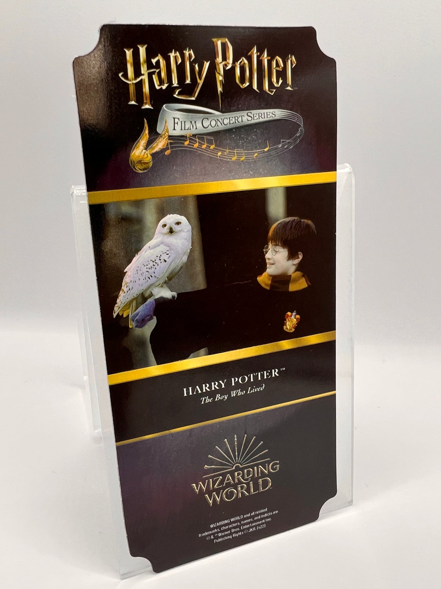 Harry Potter and the Philosopher's Stone™ in Concert Souvenir Ticket