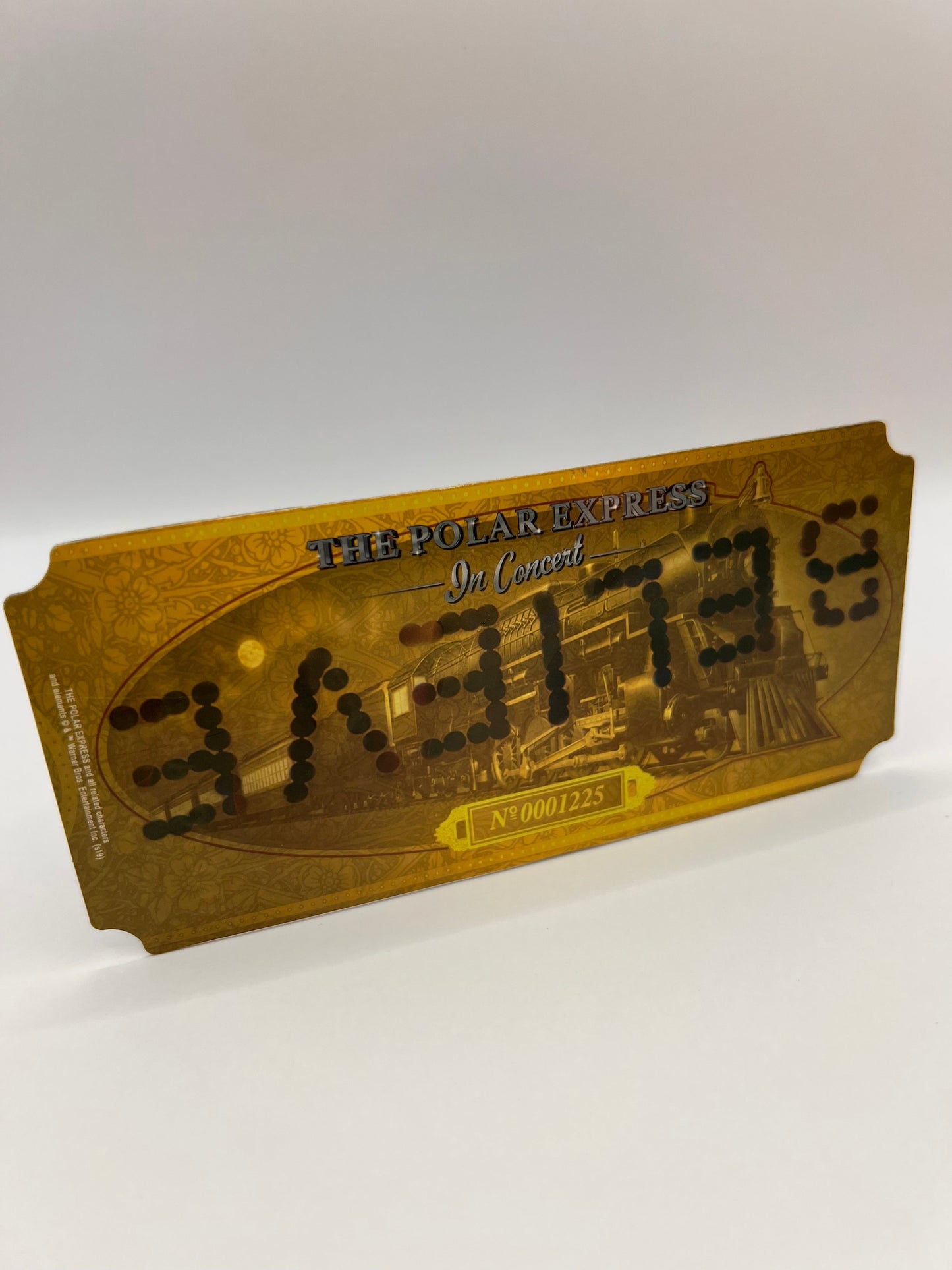 The Polar Express™ in Concert Souvenir Ticket