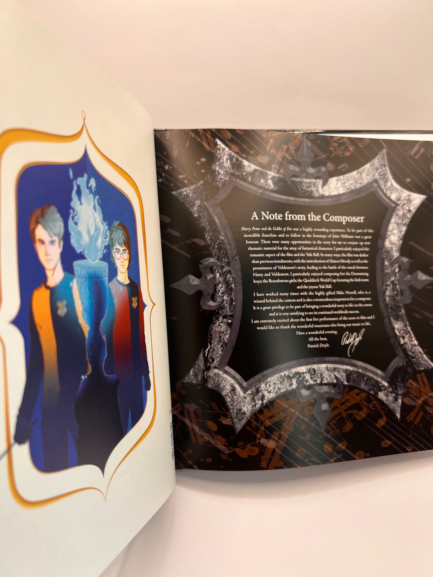 Harry Potter and the Goblet of Fire™ in Concert Hardcover Program Book