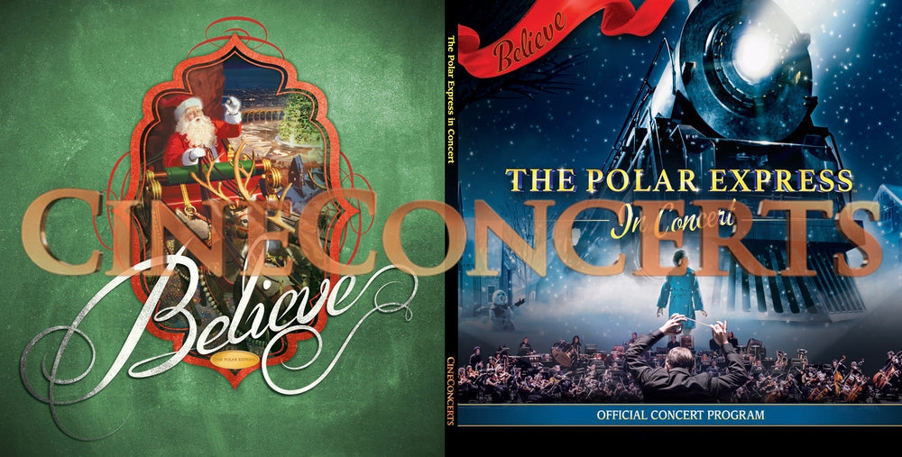 The Polar Express in Concert Hardback Program Book