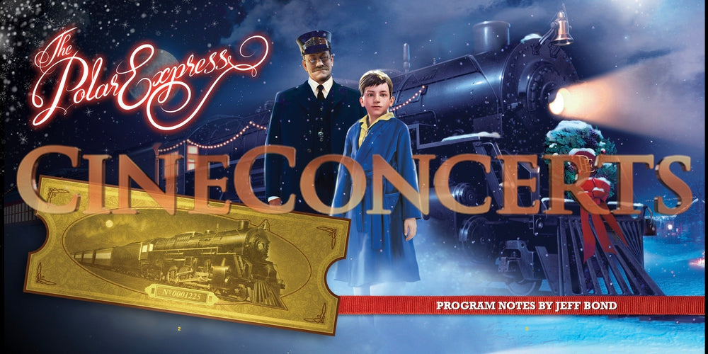 The Polar Express in Concert Hardback Program Book