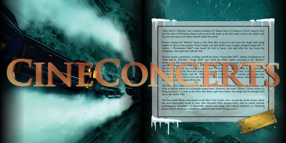 The Polar Express in Concert Hardback Program Book