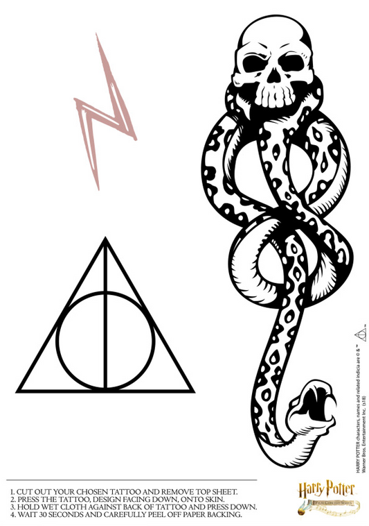 Harry Potter™ Film Concert Series Temporary Tattoo Set