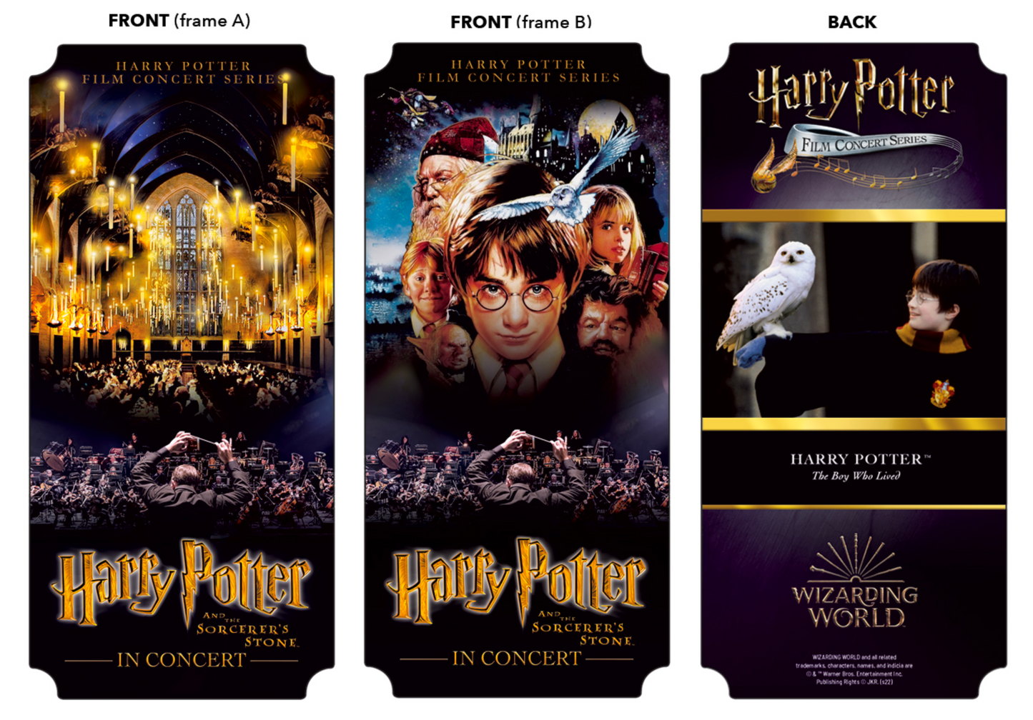 Harry Potter and the Sorcerer's Stone™ in Concert Souvenir Ticket