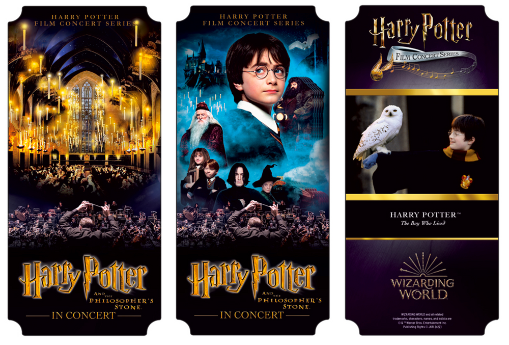 Harry Potter and the Philosopher's Stone™ in Concert Souvenir Ticket