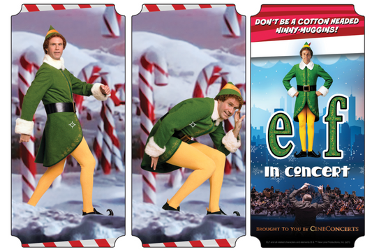 Elf in Concert Souvenir Ticket