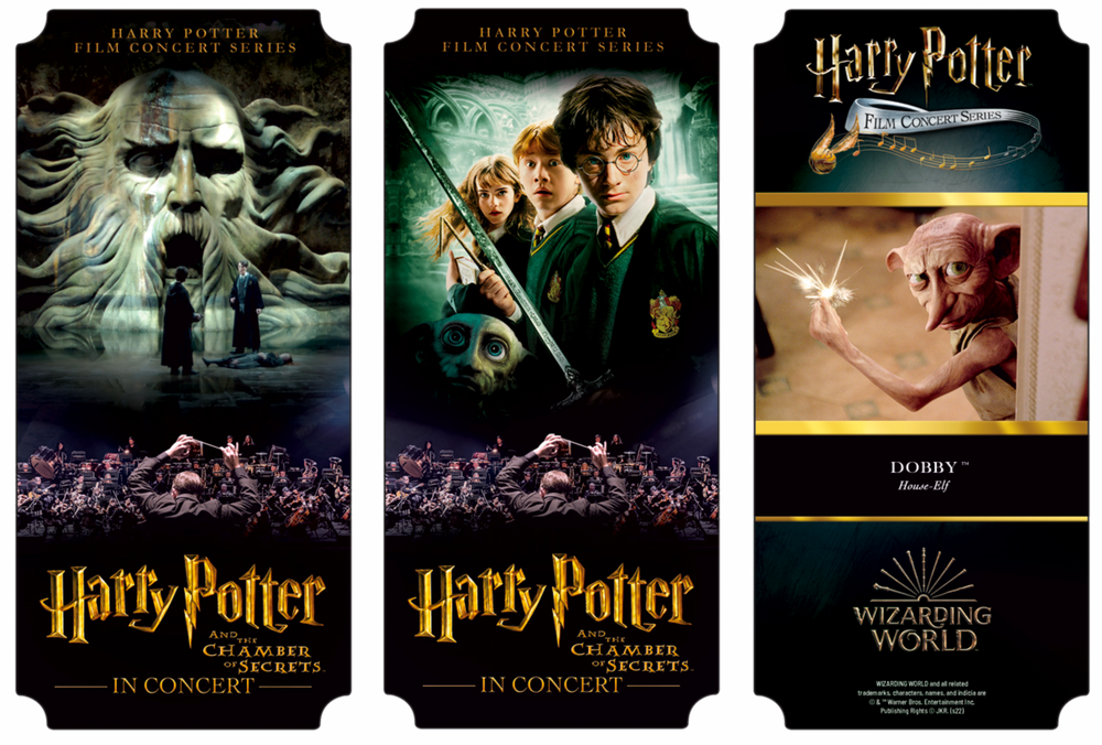 Harry Potter and the Chamber of Secrets™ in Concert Souvenir Ticket
