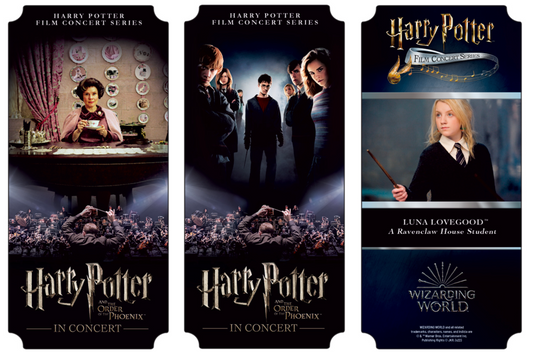 Harry Potter and the Order of the Phoenix™ in Concert Souvenir Ticket