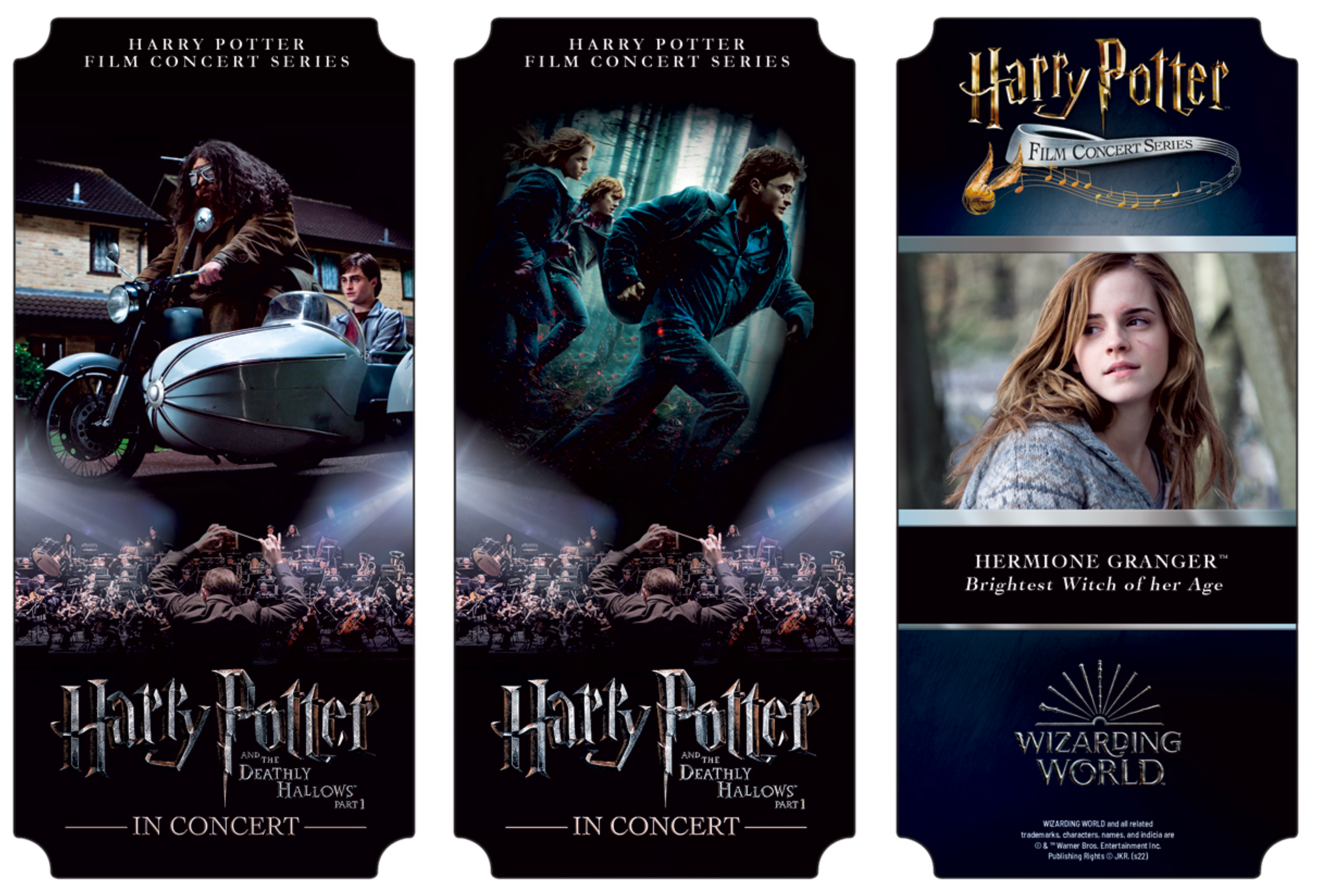Harry Potter and the Deathly Hallows™ Part 1 in Concert Souvenir Ticket