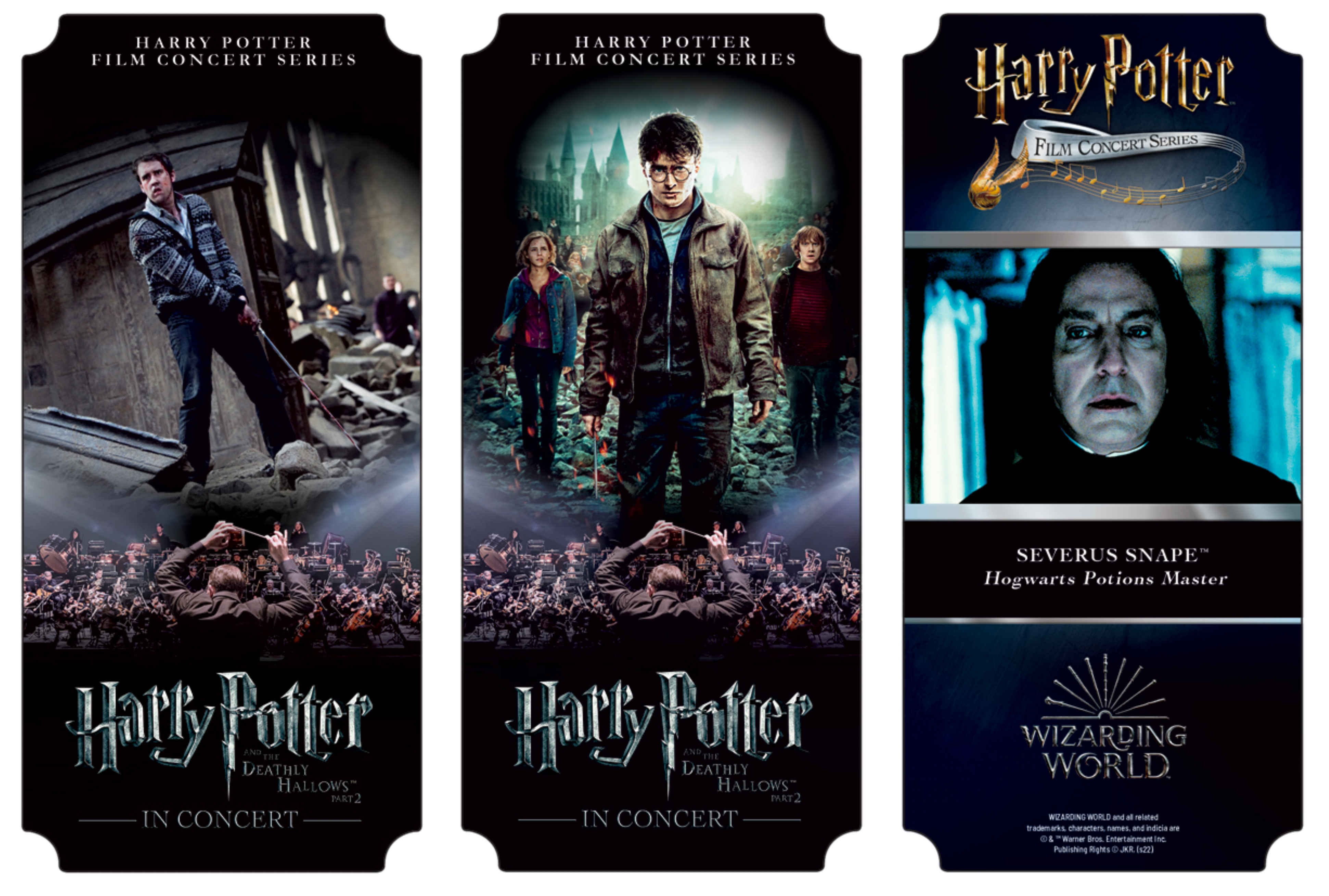 Harry Potter and the Deathly Hallows™ Part 2 in Concert Souvenir Ticket