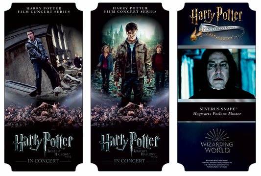 Harry Potter and the Deathly Hallows™ Part 2 in Concert Souvenir Ticket