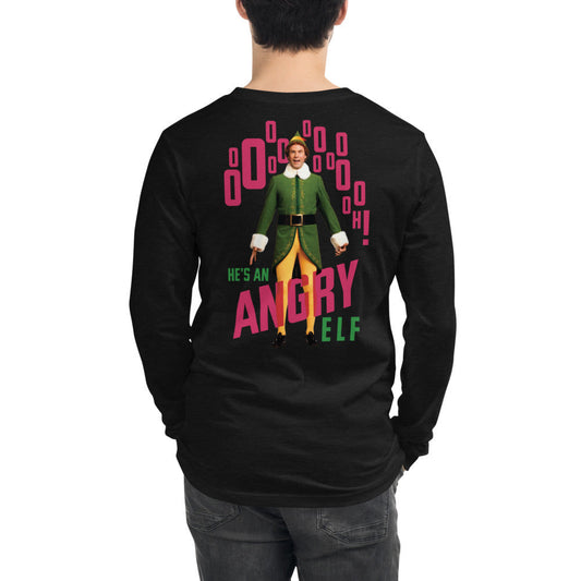 Elf in Concert - Unisex Long Sleeve Tee (Angry Elf!)