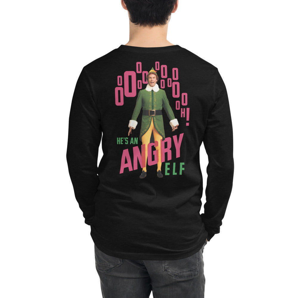 Elf in Concert - Unisex Long Sleeve Tee (Angry Elf!)