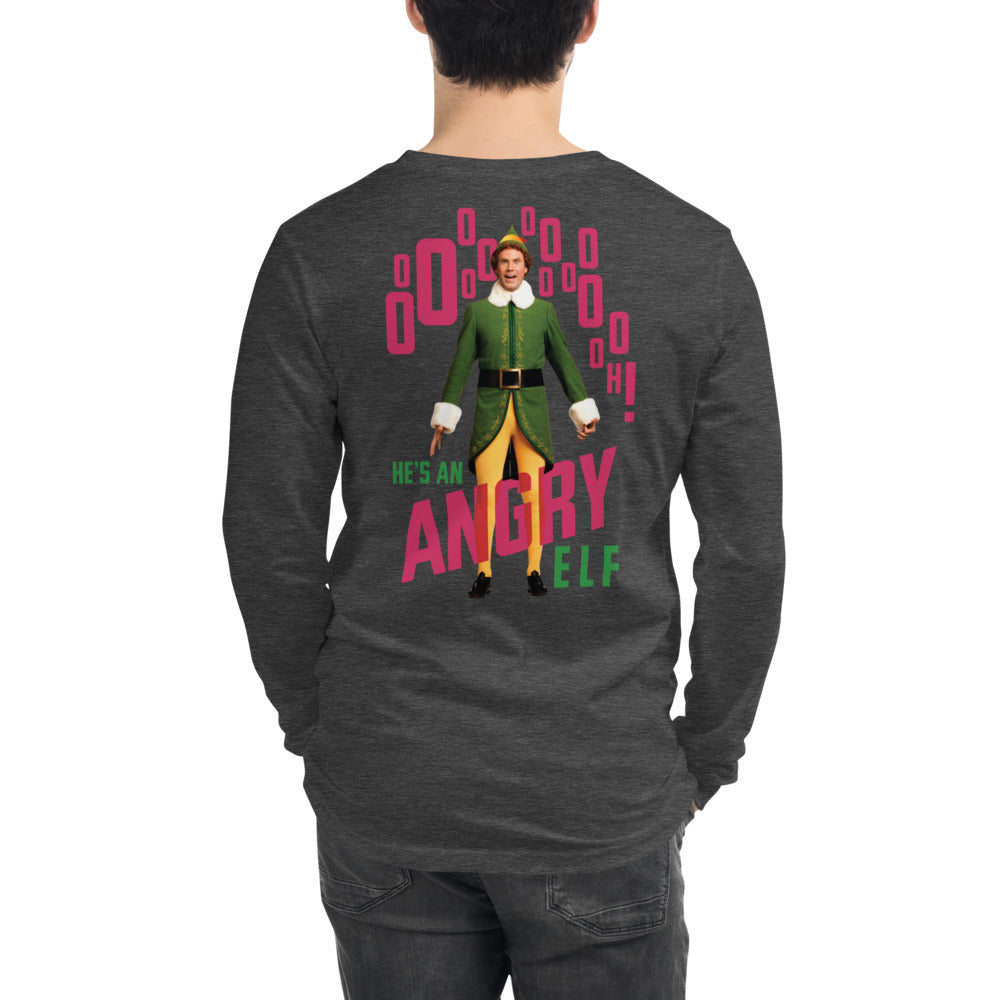 Elf in Concert - Unisex Long Sleeve Tee (Angry Elf!)