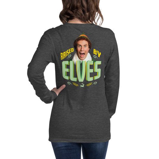 Elf in Concert - Unisex Long Sleeve Tee (Raised by Elves)