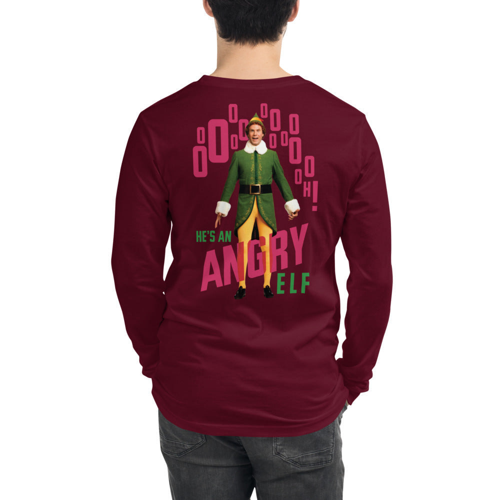 Elf in Concert - Unisex Long Sleeve Tee (Angry Elf!)