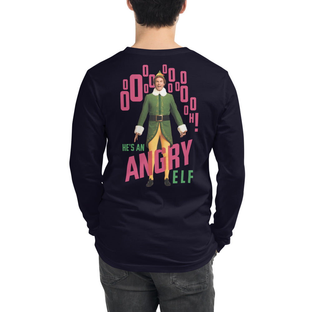 Elf in Concert - Unisex Long Sleeve Tee (Angry Elf!)