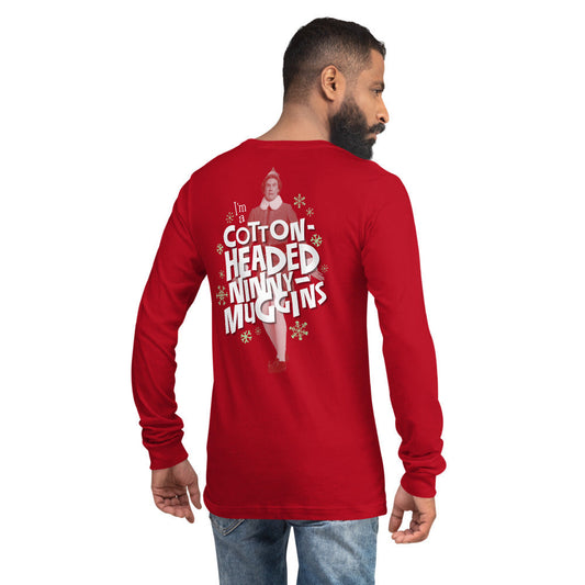 Elf in Concert - Unisex Long Sleeve Tee (Ninny-Muggins!)
