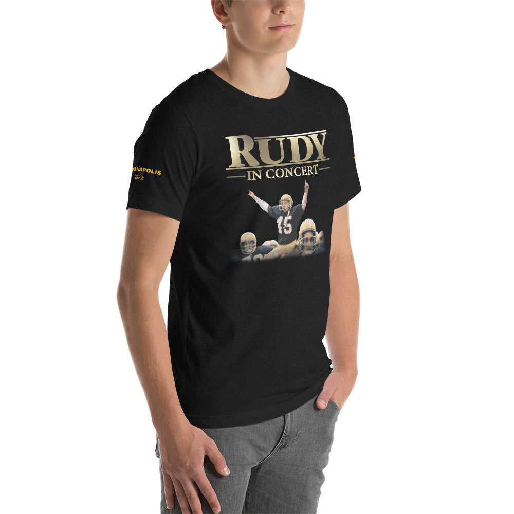 Rudy in Concert (Indianapolis 2022) Unisex t-shirt
