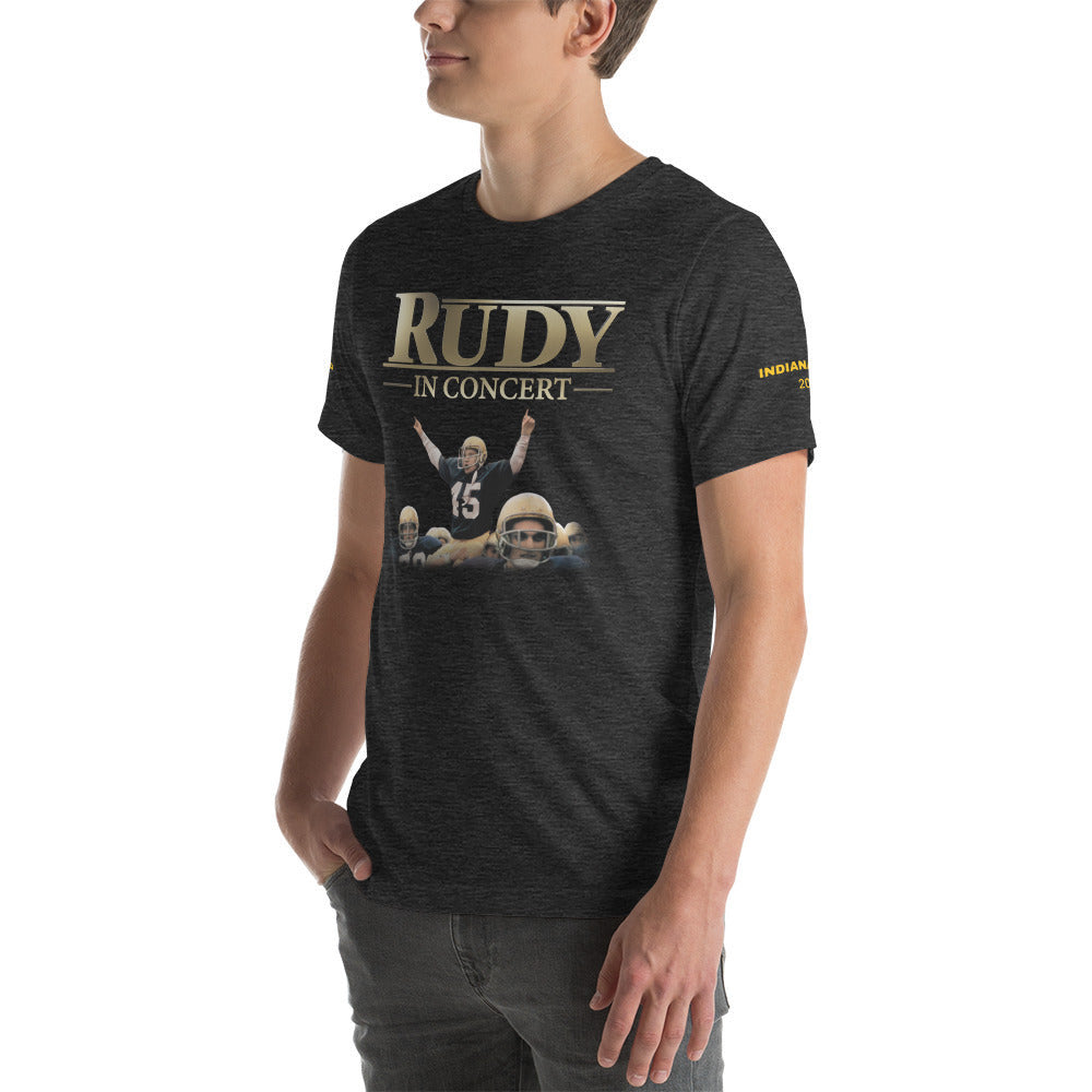 Rudy in Concert (Indianapolis 2022) Unisex t-shirt