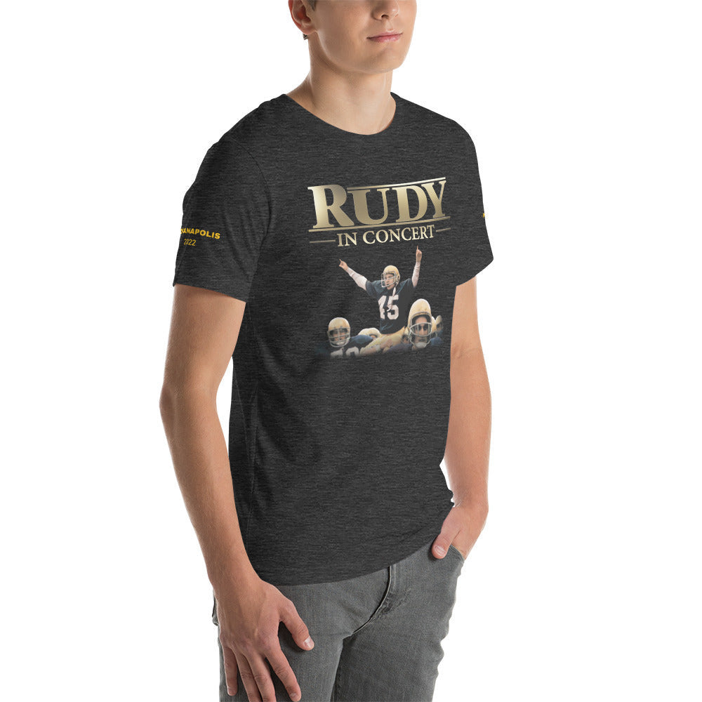 Rudy in Concert (Indianapolis 2022) Unisex t-shirt