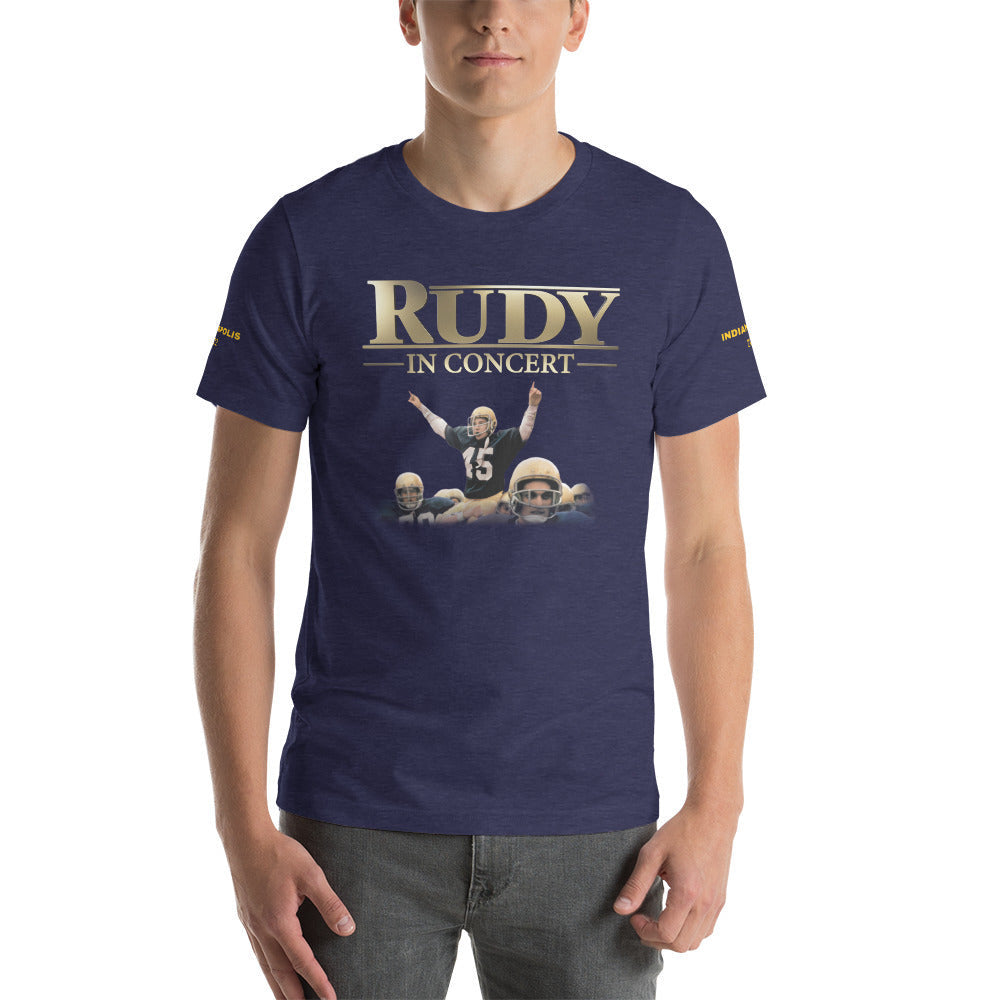 Rudy in Concert (Indianapolis 2022) Unisex t-shirt