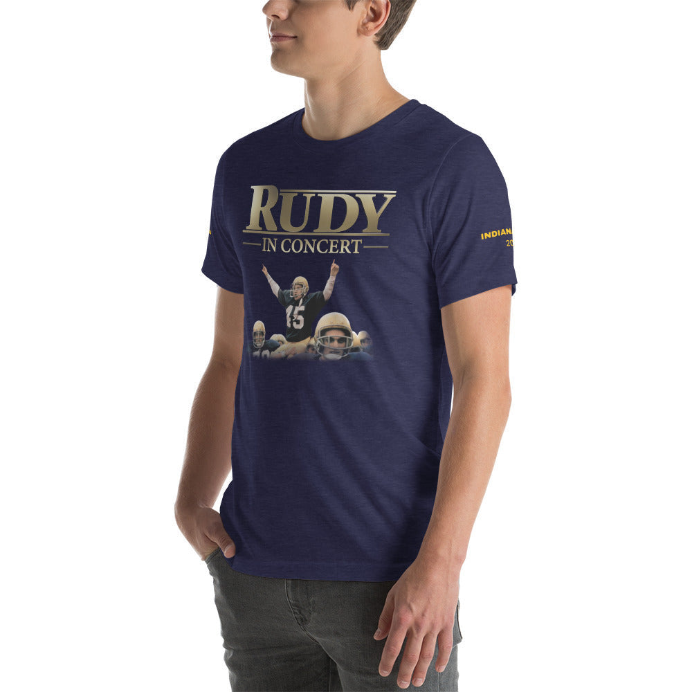 Rudy in Concert (Indianapolis 2022) Unisex t-shirt